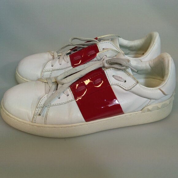 Valentino Garavani TK839 Rockstud White Red Sneakers Men’s EU 43 US 10 main image 9